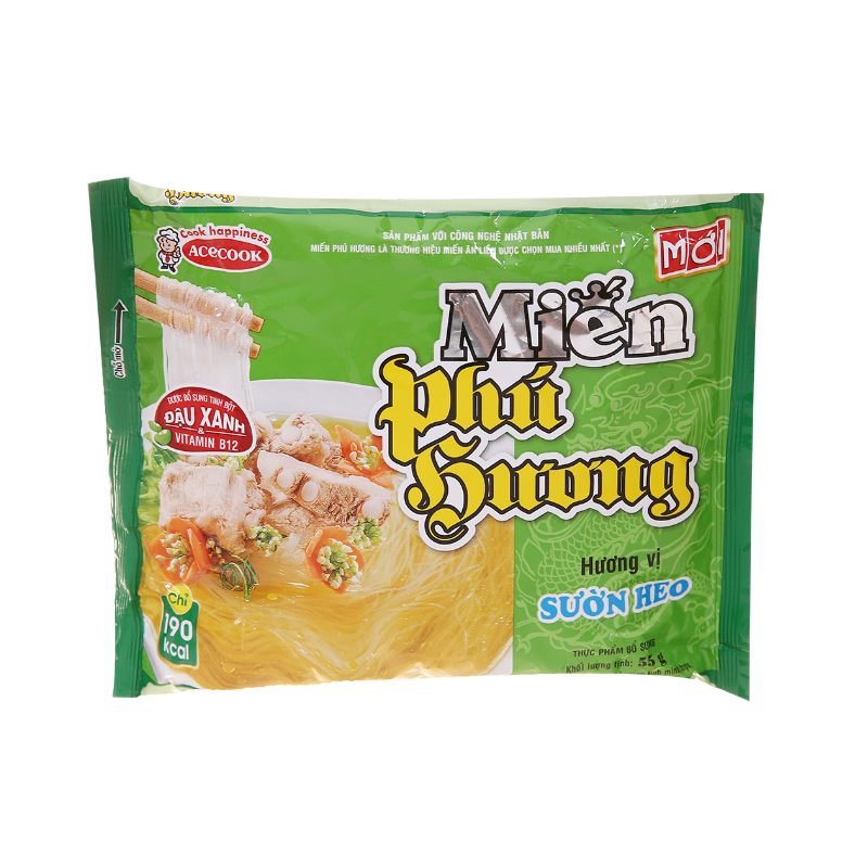 Miến PHÚ HƯƠNG - Sườn Heo 55G