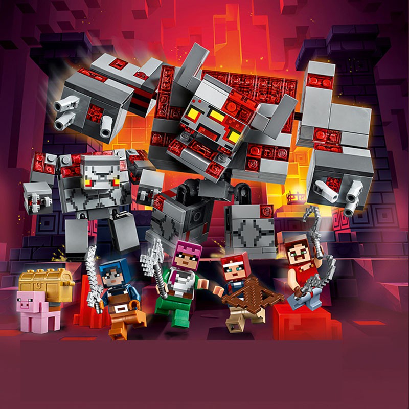 利Bộ Đồ Chơi Lắp Ráp lego Minecraft Độc Đáo Cho Bé
