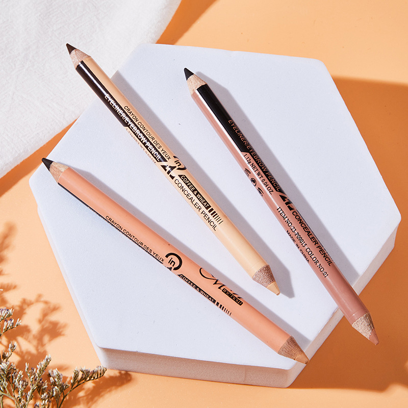 【BeautyMalls】1pc Eyeliner Waterproof Double Head Design Waterproof Long Lasting