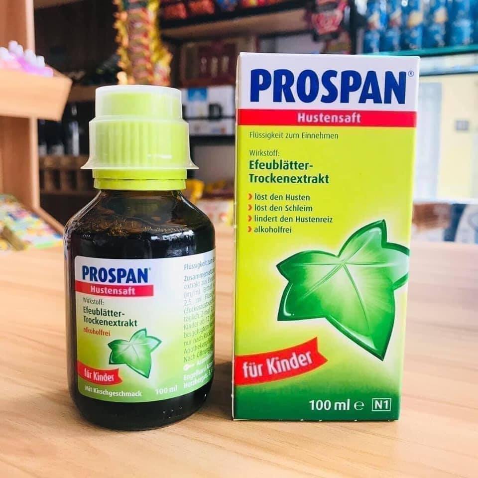 Siro ho Prospan của Đức freeship 100ml hạn 03-2023
