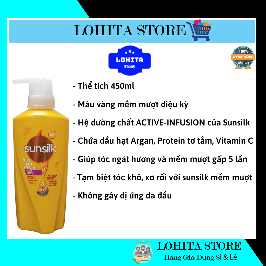 Dầu gội sunsilk Thái Lan 425ml