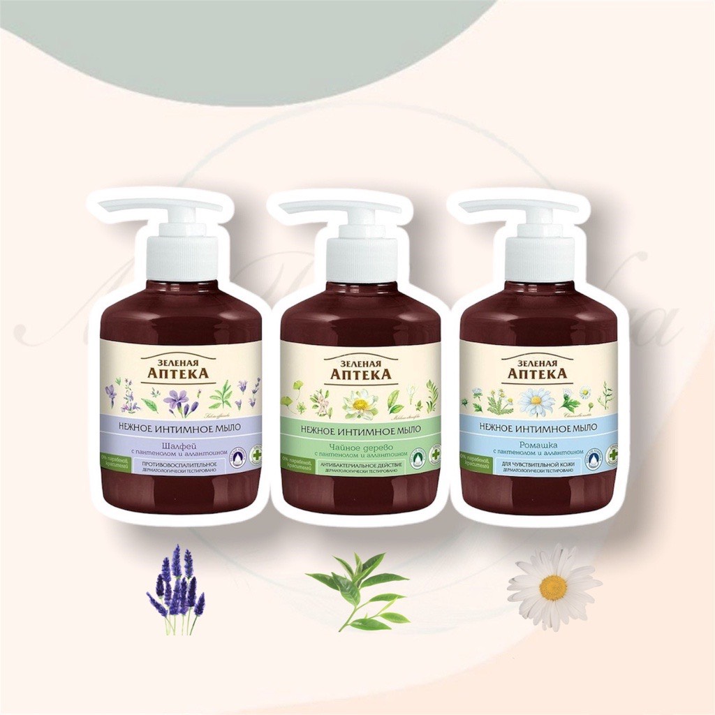Dung dịch vệ sinh Anteka dạng gel Pharmacy (Apteka) 370ml