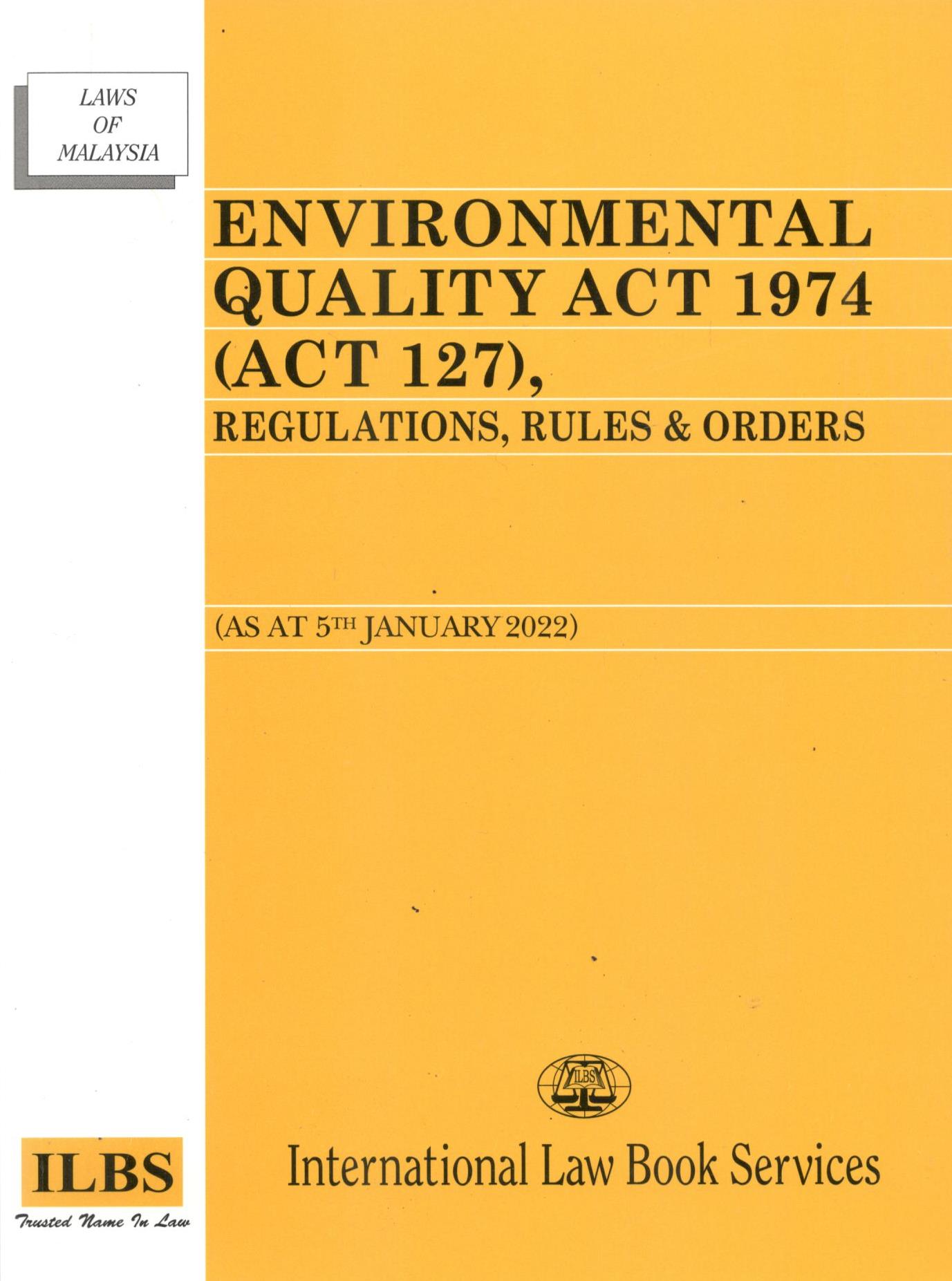 environmental quality act Lazada