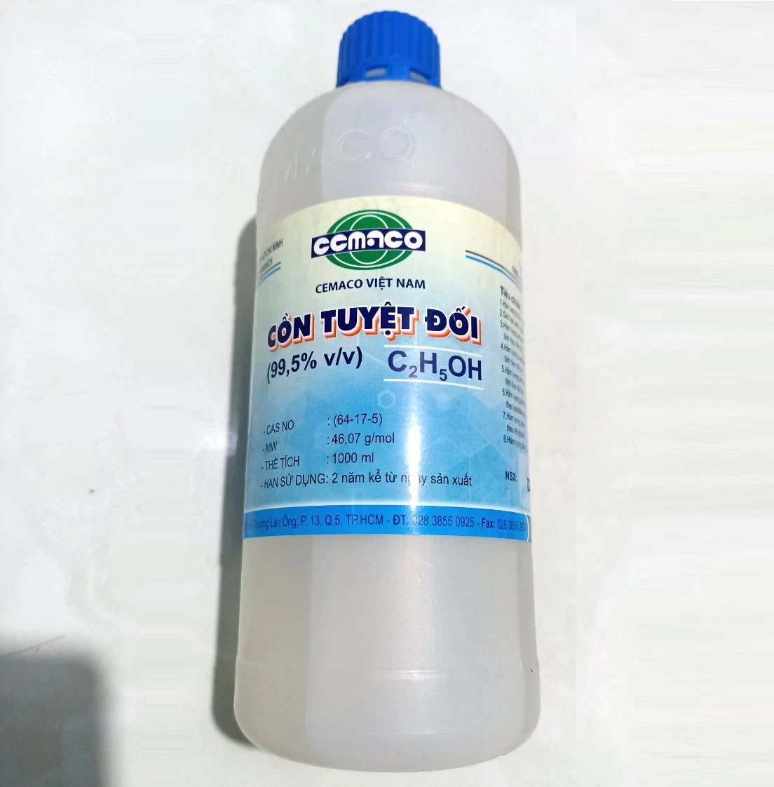 Cồn y tế tuyệt đối 99,5% , Cồn Ethanol tuyệt đối - cồn ethanol nguyên chất