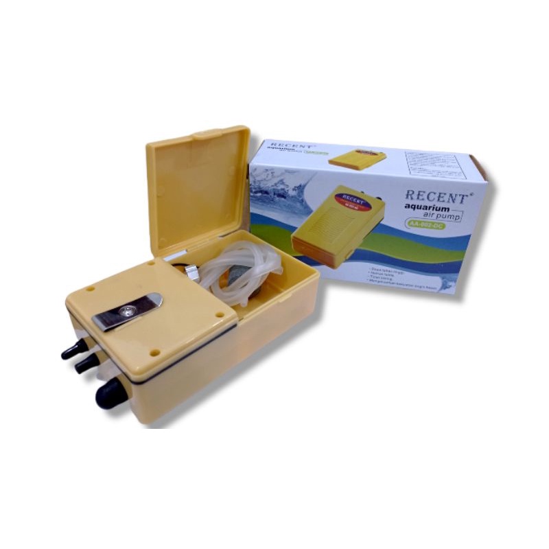 RECENT AA 002 Airpump Udara Airpump Baterai DC