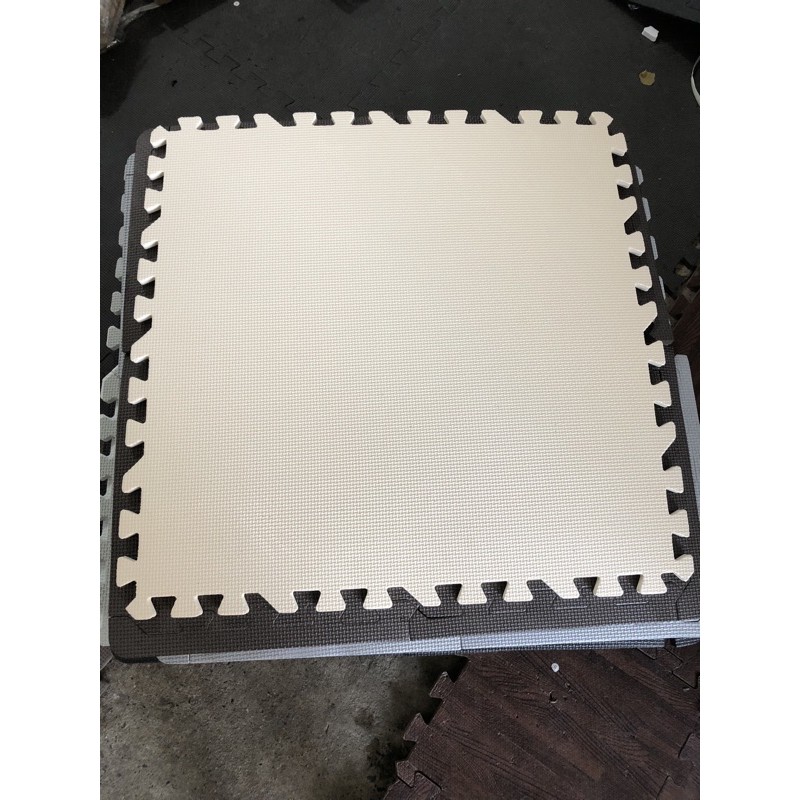 combo 10 tấm thảm lót sàn kem kt:60cm 95k