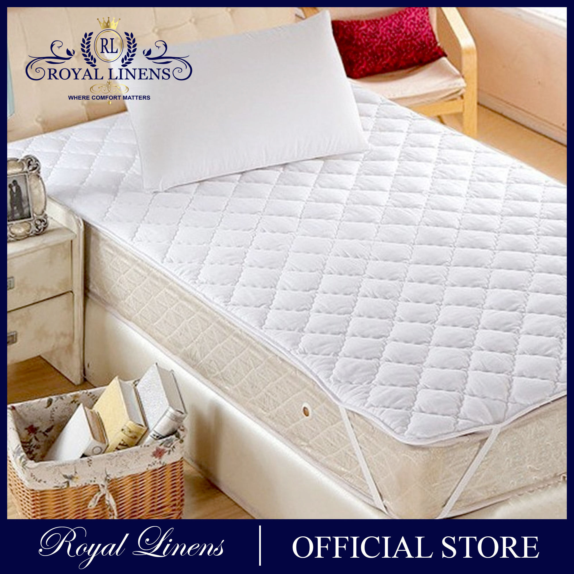 Royal Linens Quilted Bed Pad Lazada PH