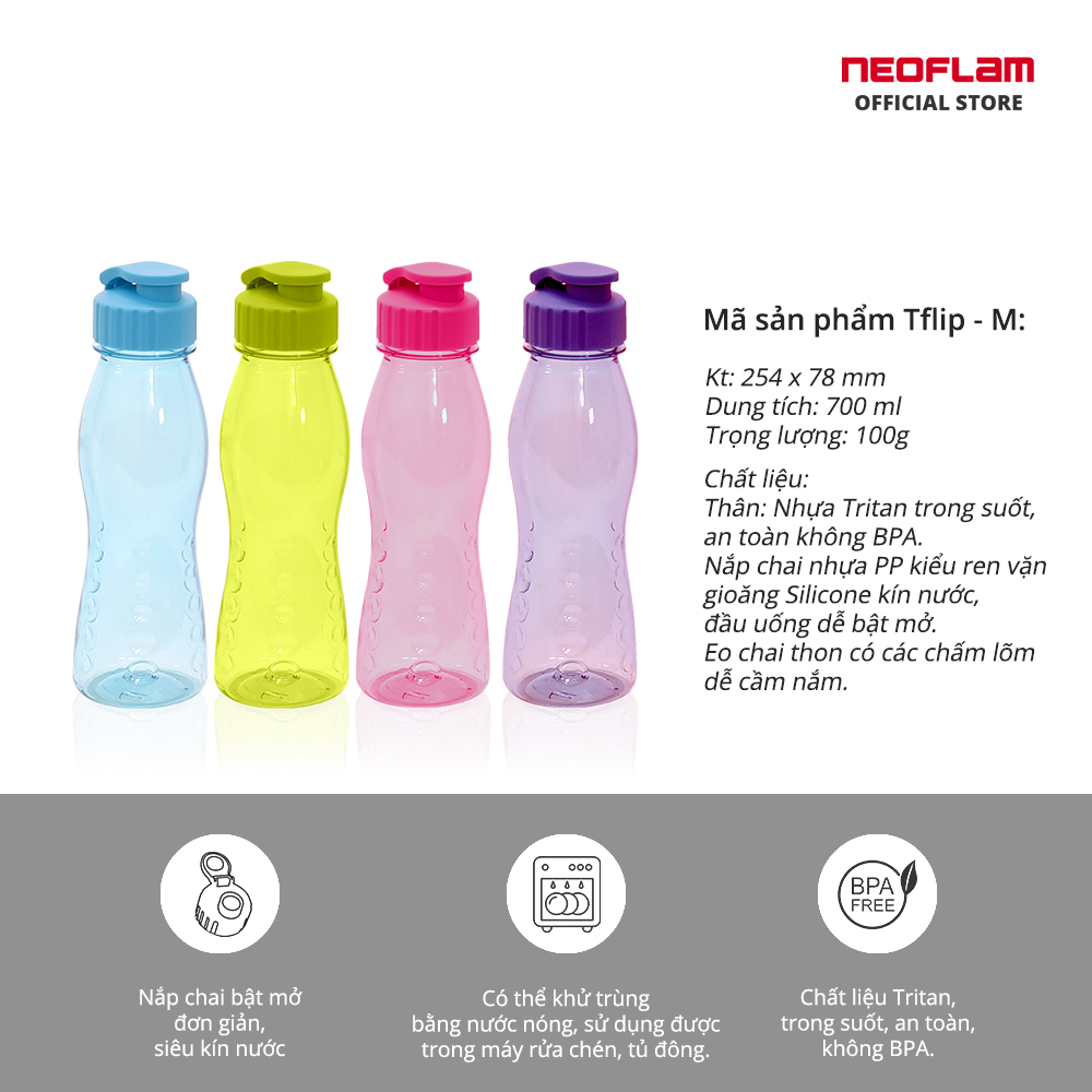 Chai đựng nước Neoflam