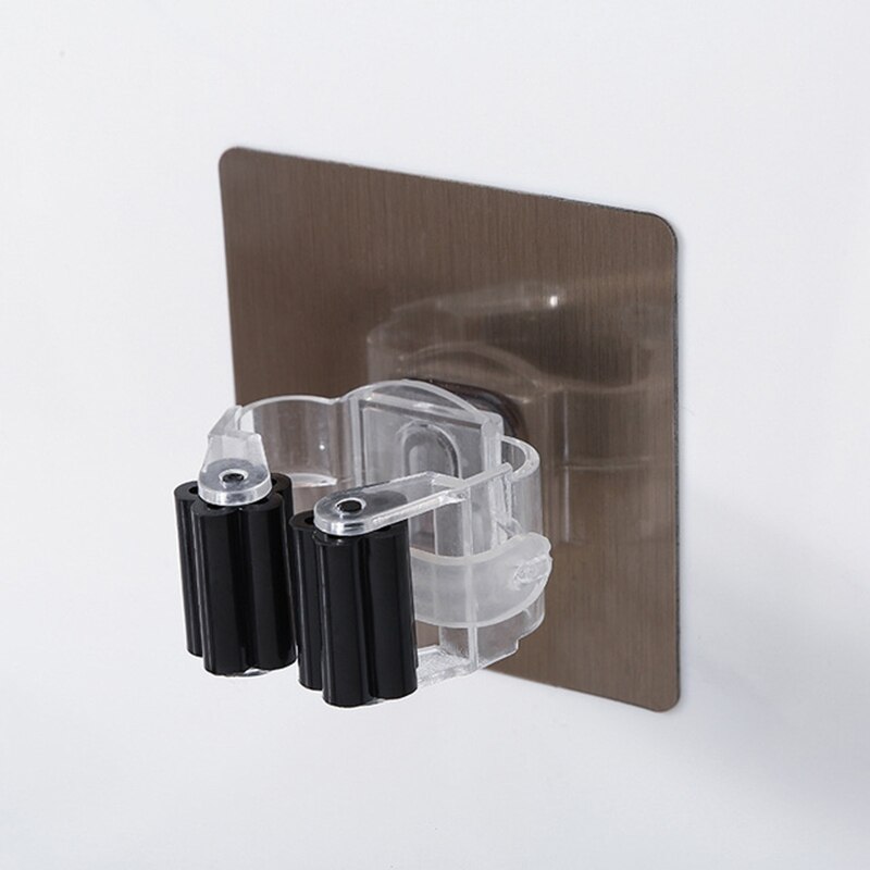 Móc chổi lau dính đa mục đích móc treo tường chủ rackbrush Giá treo chổi Túi sắp xếp phòng tắm nhà bếp