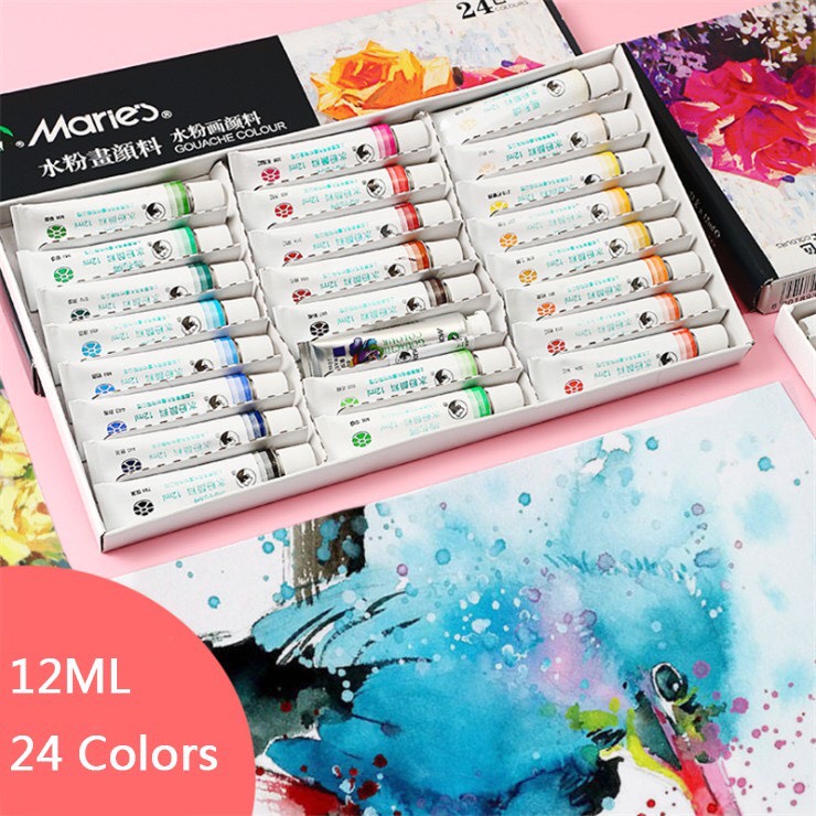 Màu Gouache Marie's 12ml
