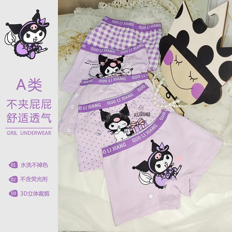 Hello Kitty Ladies Underwear Anime Kuromi My Melody Cinnamoroll