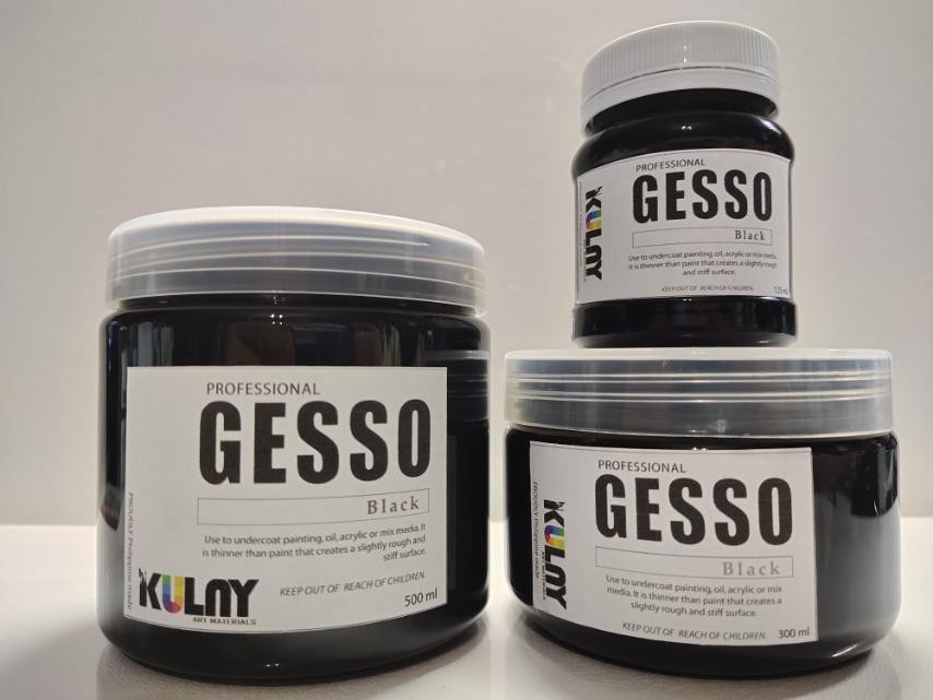 Kulay Medium Pro Clear (Transparent) Gesso 300ml - The Oil Paint Store