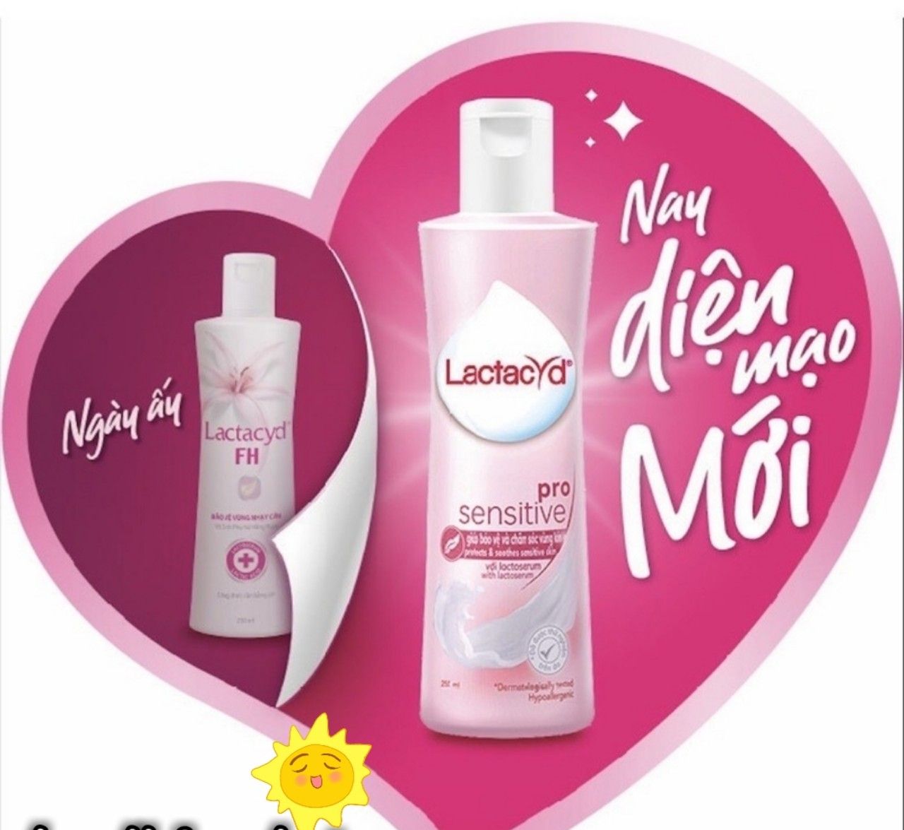 DUNG DỊCH VỆ SINH LACTACYD PRO SENSITIVE CHAI 250ML