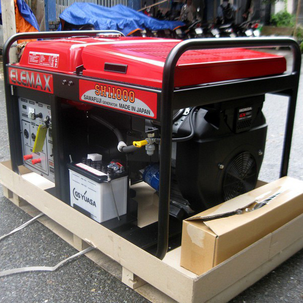 Máy Phát Điện Chạy Xăng 10KVA Elemax SH11000