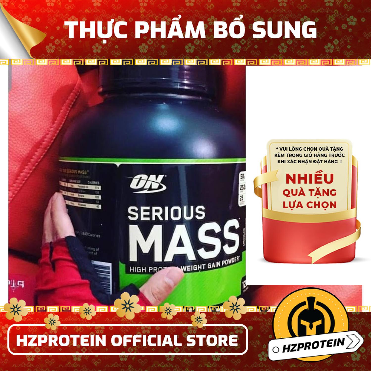 [HCM] SERIOUS MASS - HIGH-QUALITY WEIGHT GAINER WITH VITAMINS FOR WEIGHT GAIN (6 LBS)