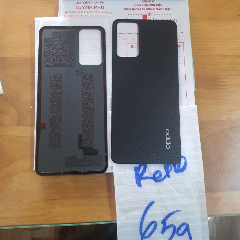 Nắp lưng oppo reno 6 5G chuẩn đẹp bao test
