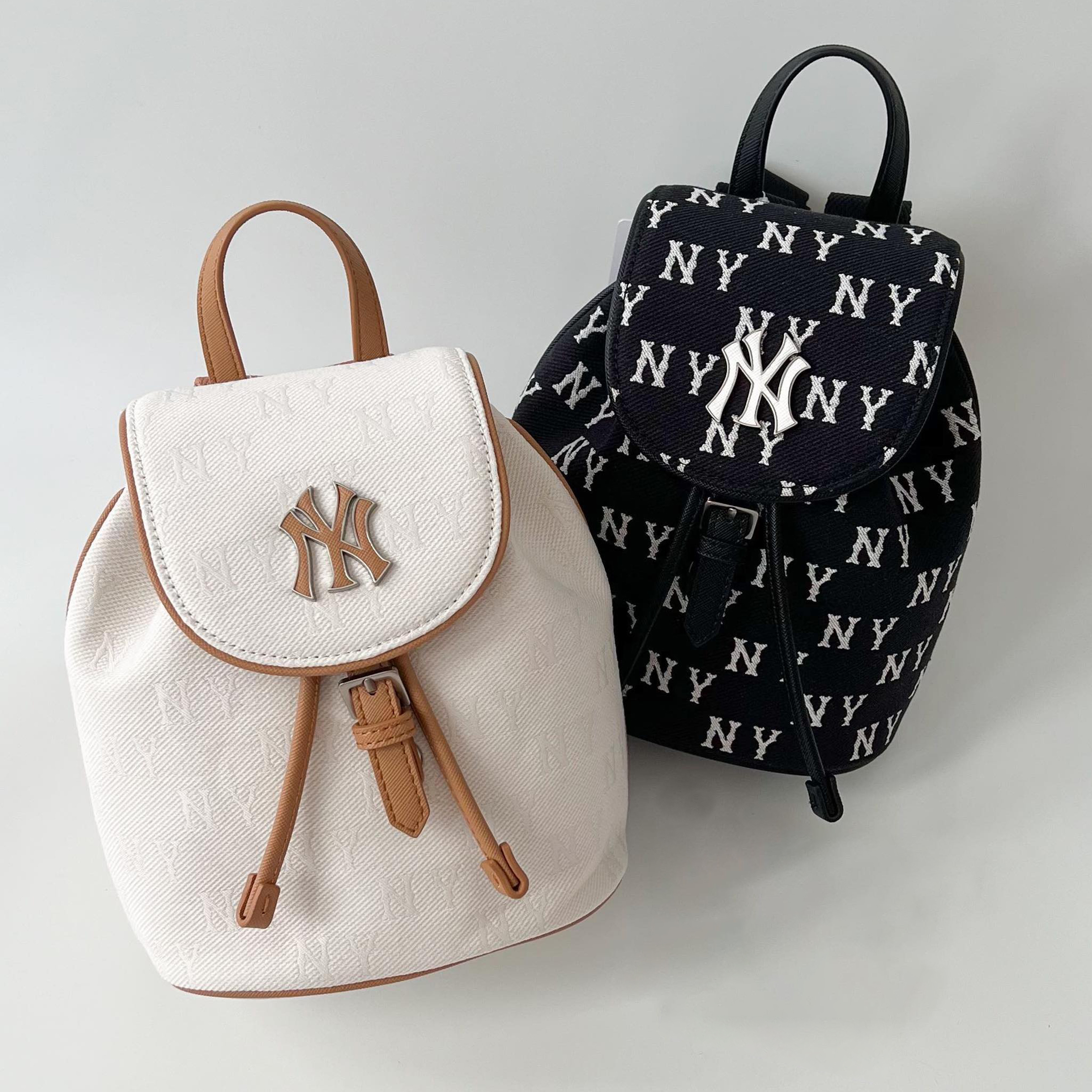 ハンドバッグ [ MLB ] CLASSIC MONOGRAM JAQUARD MINI BACKPACK MLB] Classic Monogram Jacquard Mini Backpack NY Black | eBay