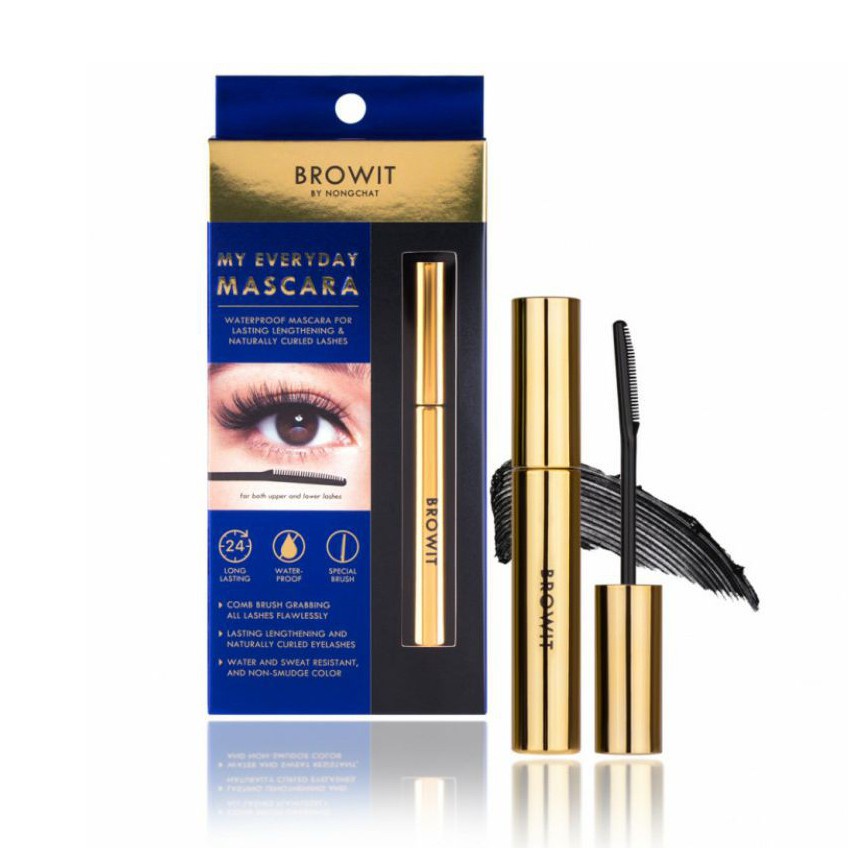 Chuốt Mi Browit by NongChat Mascara - Thái Lan