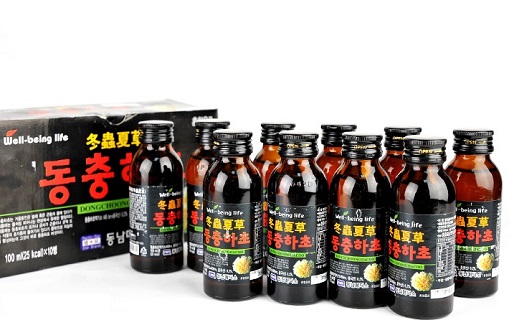 Combo 10 chai nước Đông trùng hạ thảo Hàn Quốc