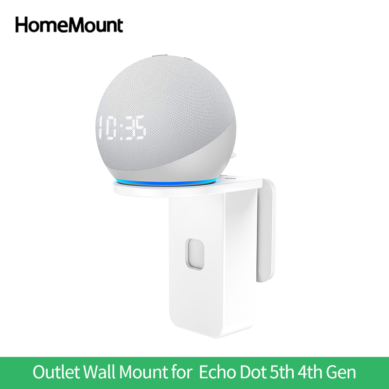 %E3%80%90Unlimited%20reLurchase%E3%80%91Homemount%20Outlet%20Wall%20Mount%20Stand%20For%20Echo%20Pop%20Echo%20Dot%205th%204th%20Gen%20Hanger%20Household%20Smart%20Speaker%20Bracket%20Hide%20Messy%20Wires%20-%20Image%203