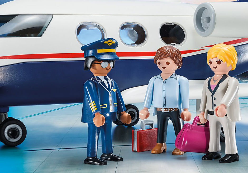 playmobil private jet