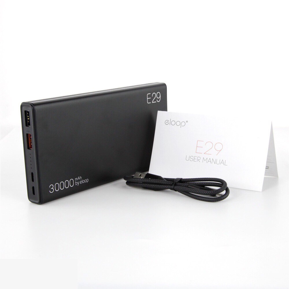 Pin Sạc Dự Phòng ELOOP E29 30.000mAh - Hãng Phân Phối Chính Thức