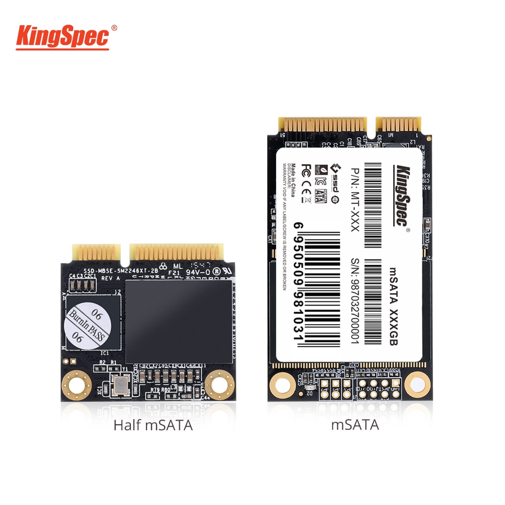 Kingspec 128gb ssd 256gb msata ssd 512gb 1tb mini msata hdd case to usb 3.0 hd hard drive module for tablet desktop laptop