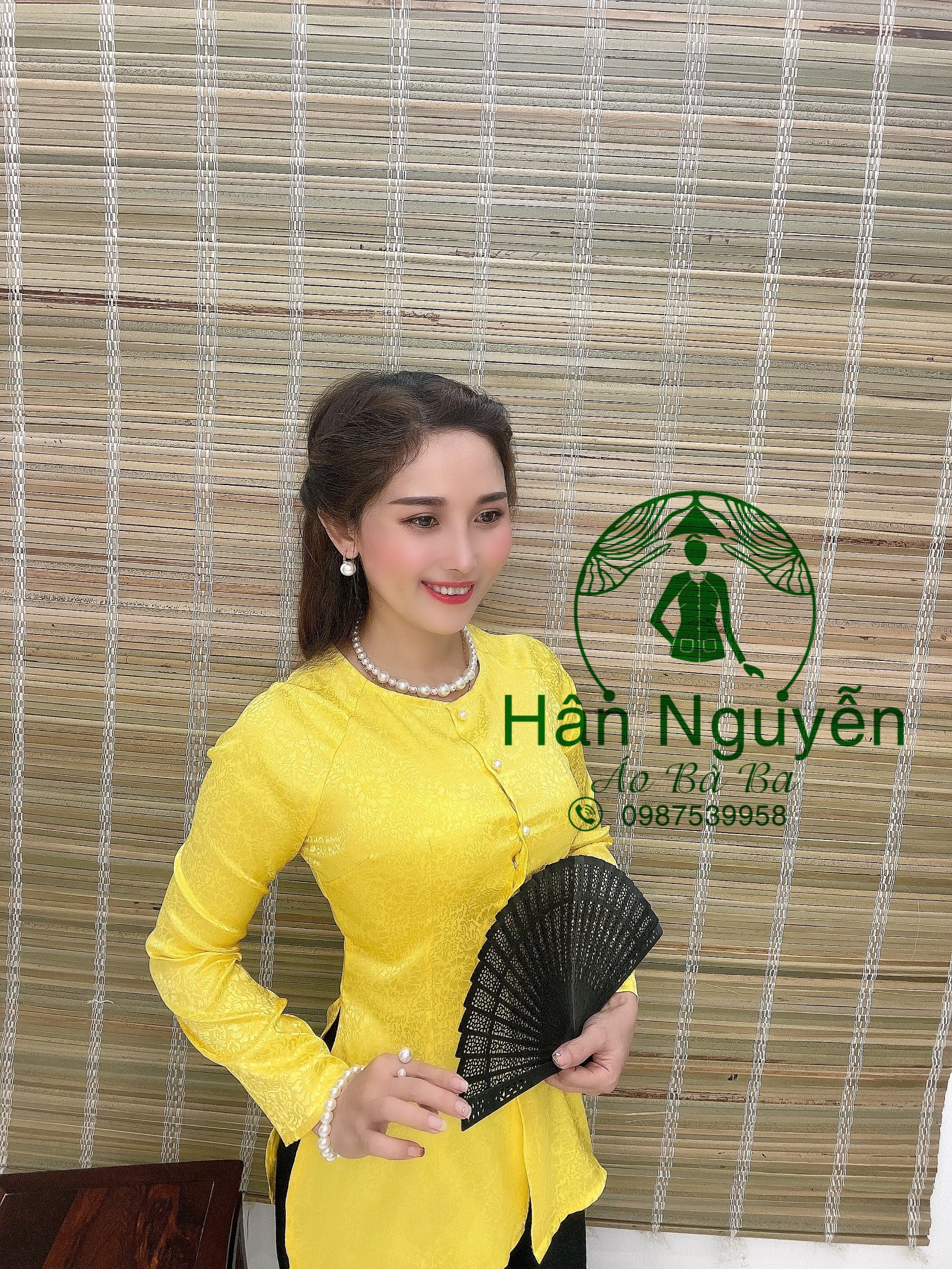 Áo bà ba gấm cao cấp + quần