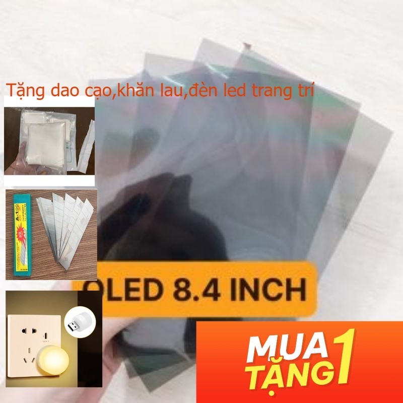 Phim phân cực dùng để dán cho OLED đa năng 8.4 inch - film đa năng, film da nang, phim phan cuc, phim dán màn hình
