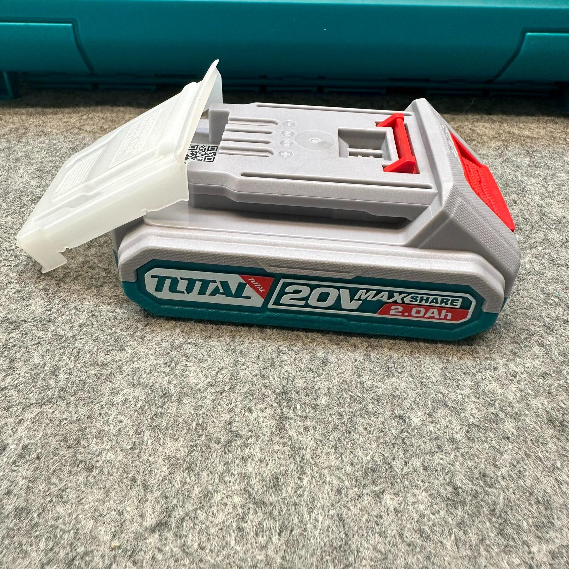 Total bộ 7 pin lithium-ion 20v 2ah & 4ah tosli230701 lẻ từng món