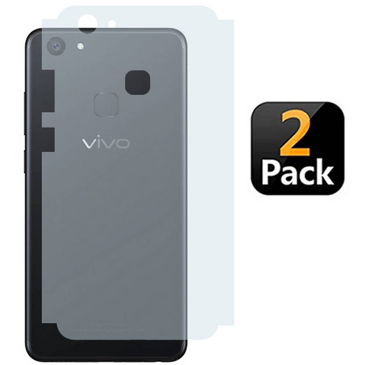 2Pcs Vivo V7 Plus Back Matte Protector Soft Skin Sheet Soft Film Protection For Vivo V7 Plus
