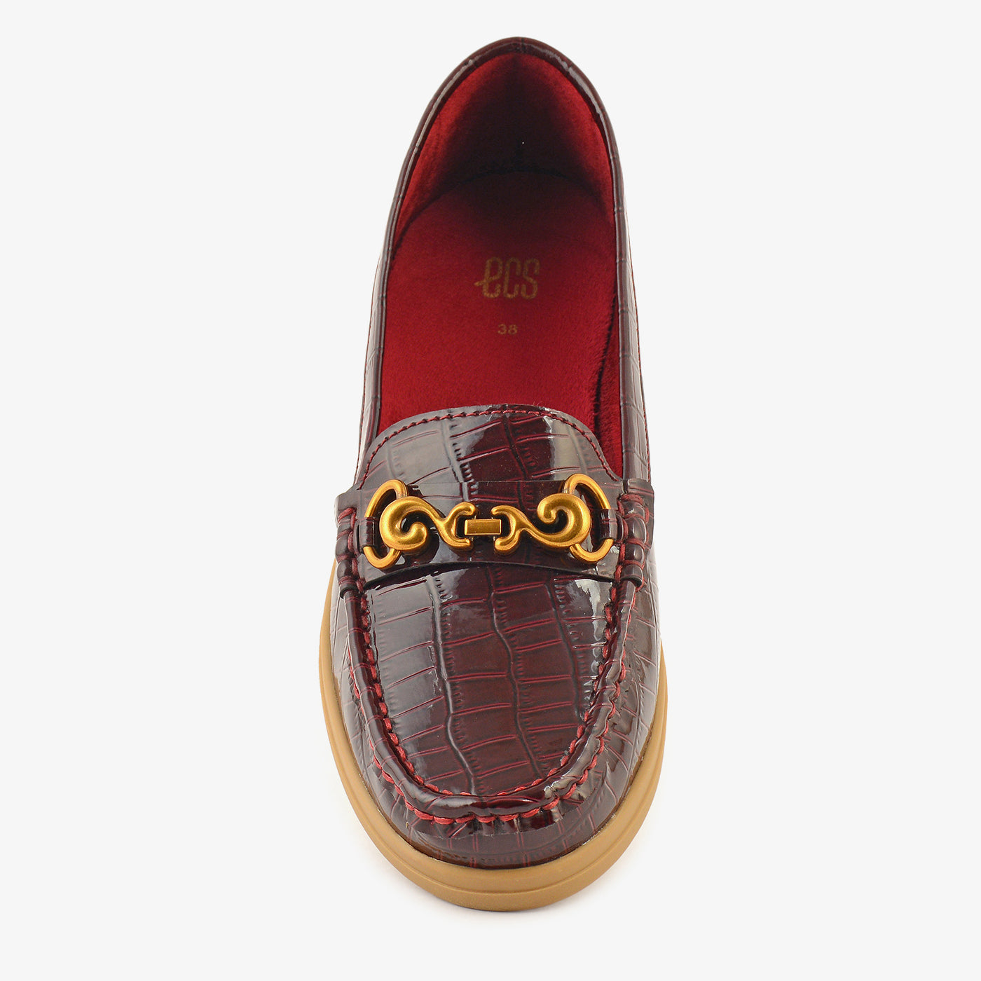 ECS%20Embossed%20Elegance%20Flat%20Loafers%20For%20Women%20-%20Image%209