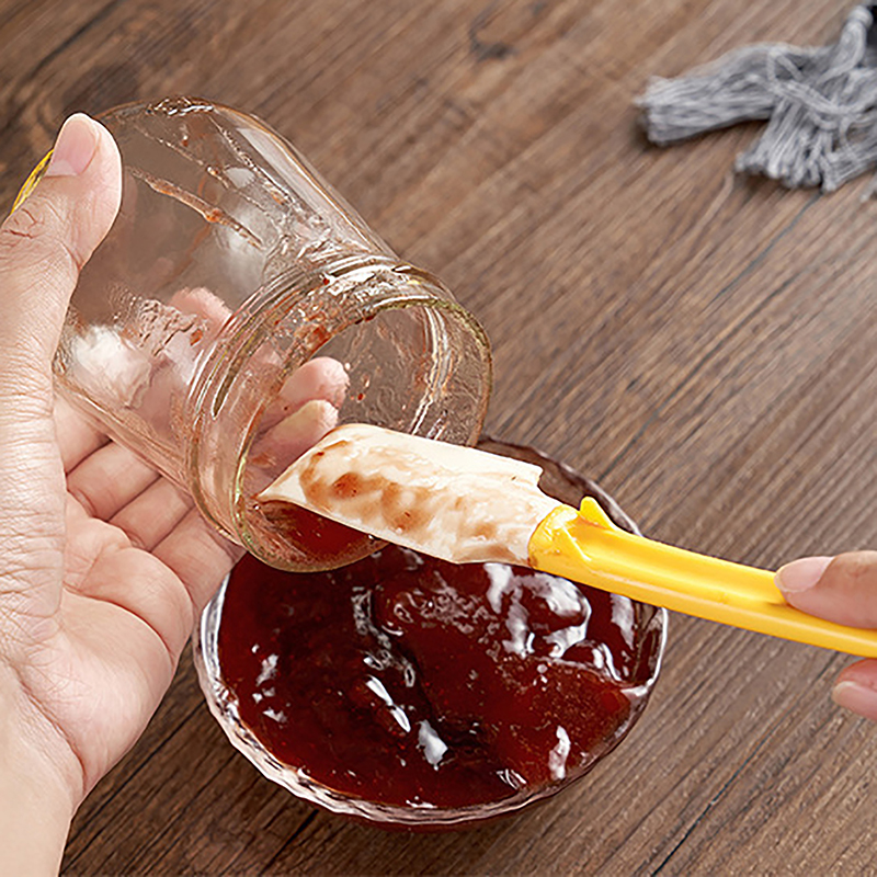 Silicone Mini Kitchen Spatula Cream Butter Cake Spatula Mixing Batter Scraper Brush Butter Mixer Fits All Kinds Of Jars And Cans. 
