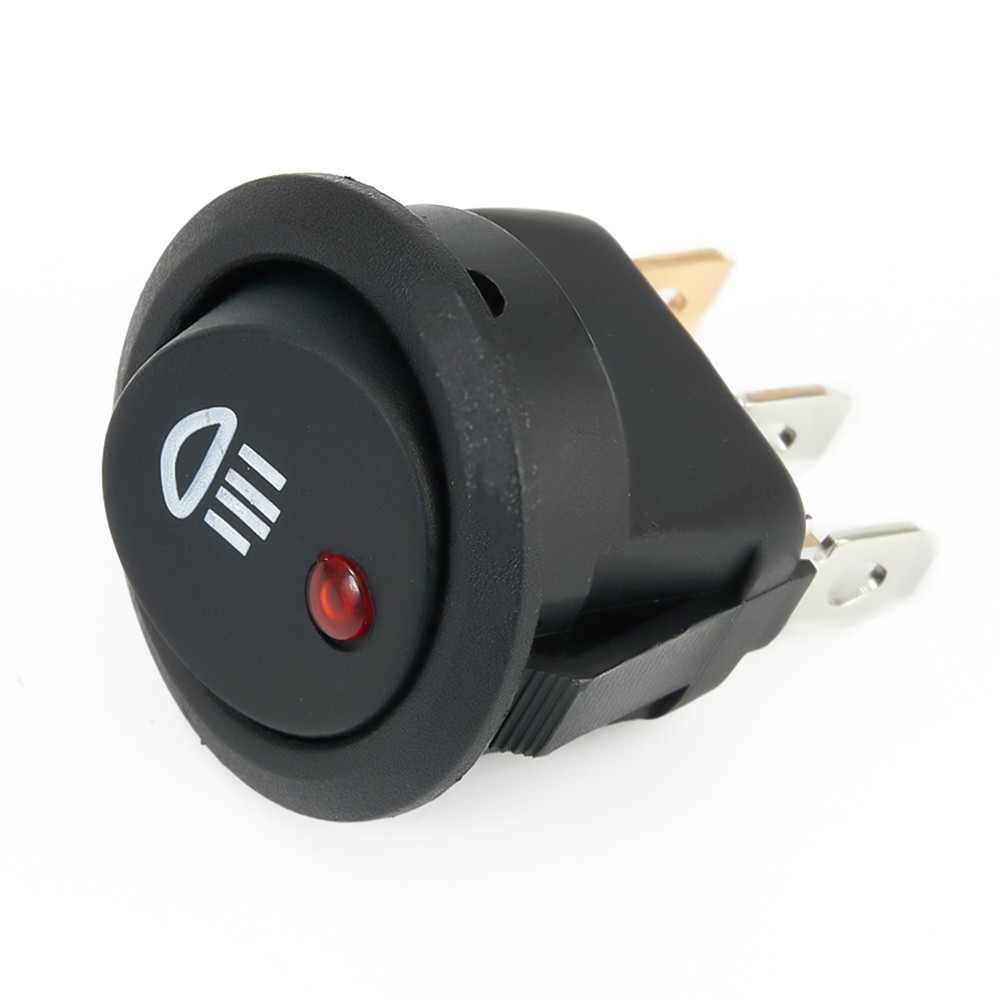 ABS Plastic Black Red High Quality Material Switch Fog Light Switch Fog Light