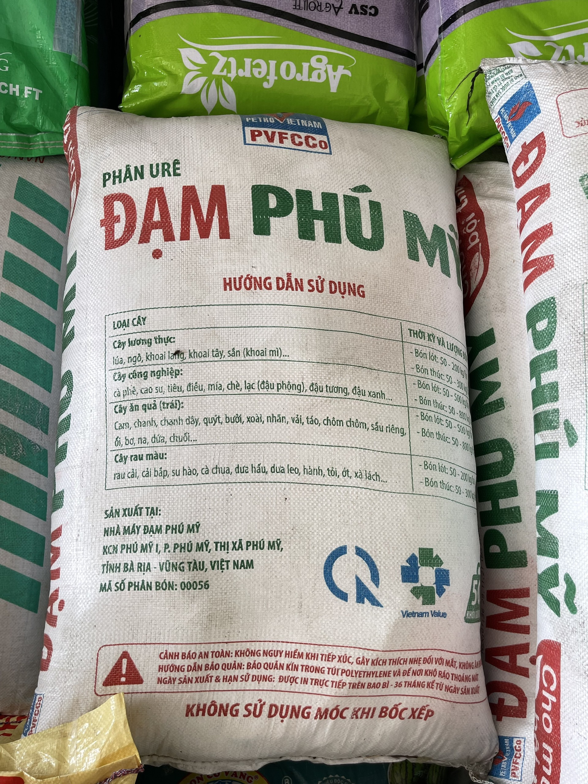 Phân bón đạm phú mỹ