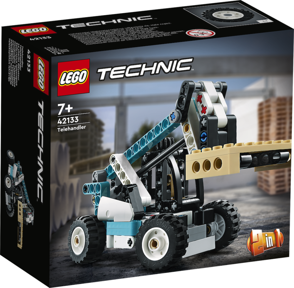 Lego 42133 technic telehandler 7+