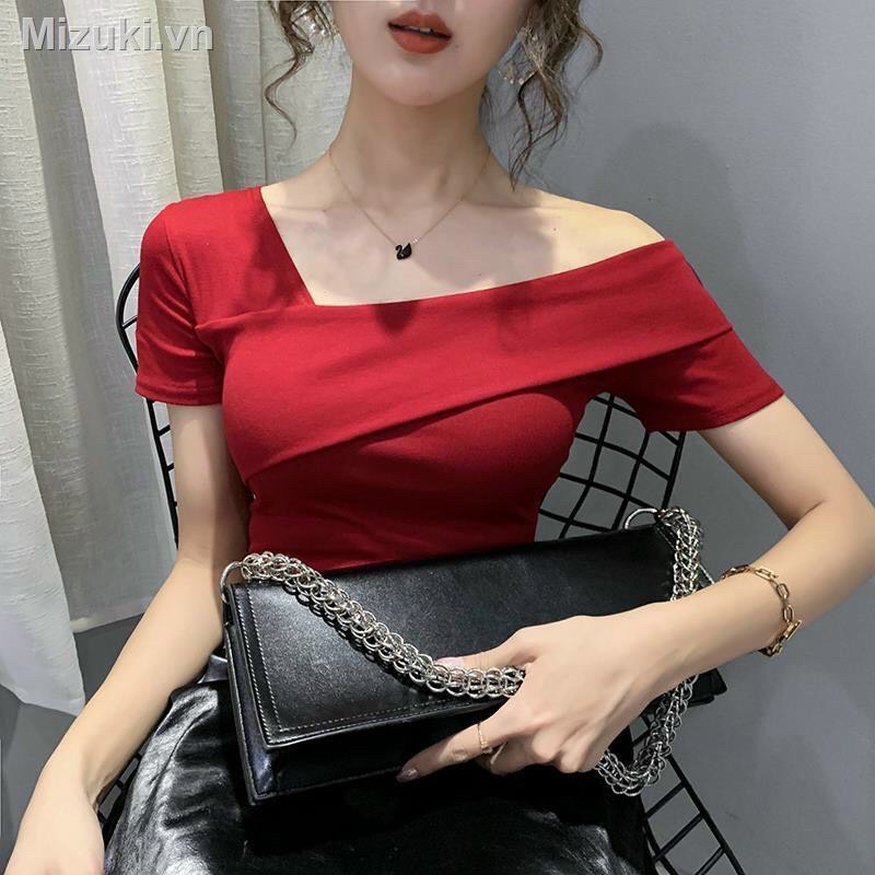 Áo thun gân bẹc vai sang chảnh MC445.
