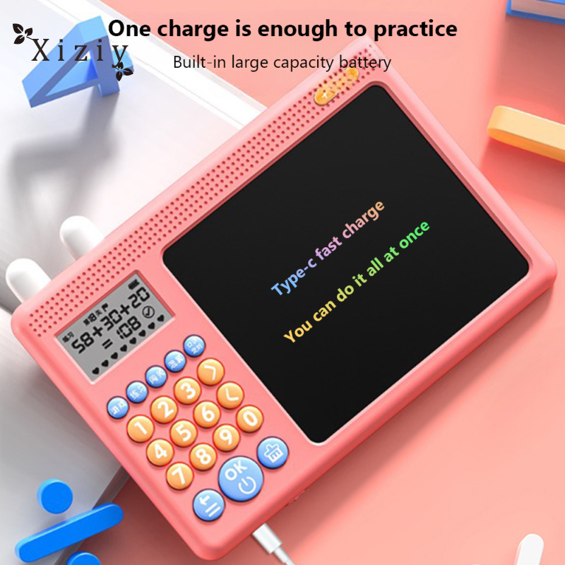 Xiziylcd writing tablet for kids reusable oral calculation handwriting - ảnh sản phẩm 7