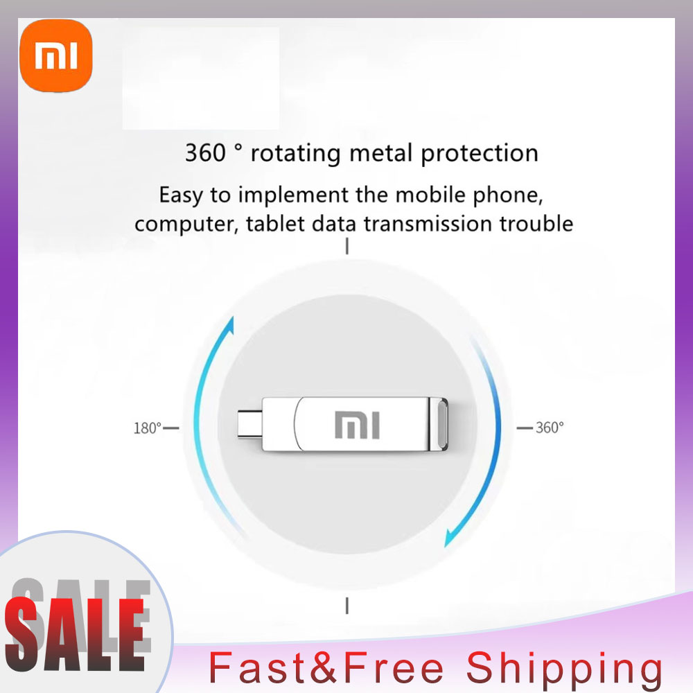 【Direct-sales】 2TB 1TB USB 3.1 Flash Drive Pen Drive Type-C USB Drive ...