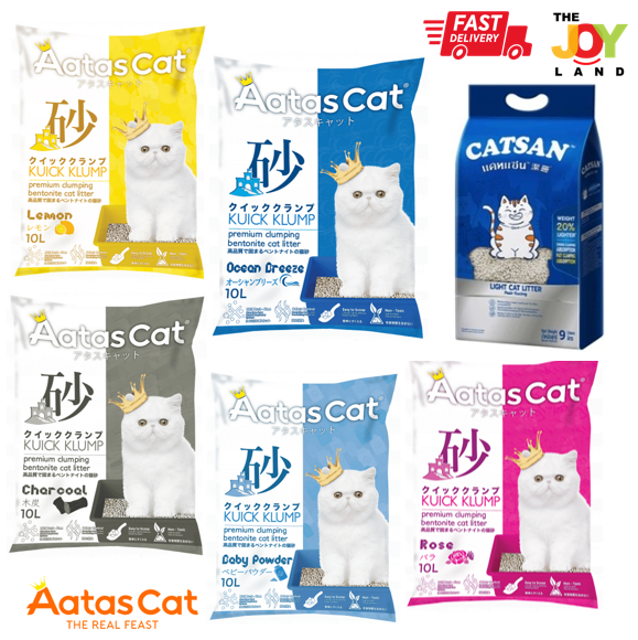 Cat Sand Litter Cat Sand Litter Wood Aatas Sand Litter Catsan Kitty Joy Bentonite Toilet