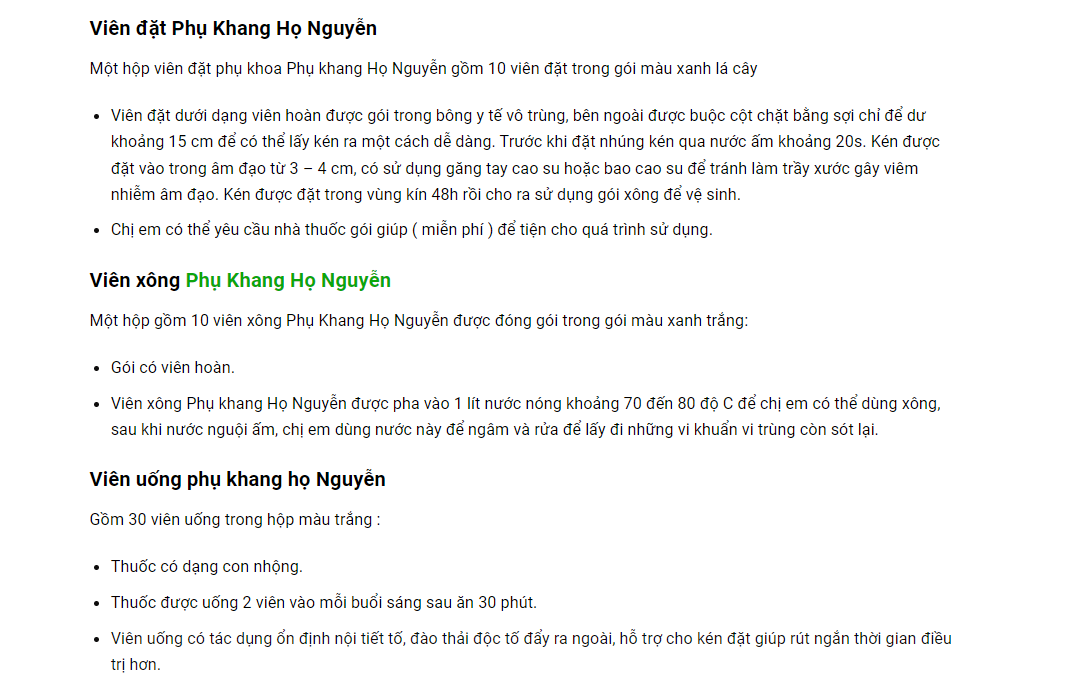 phụ khang họ nguyễn mẫu mới