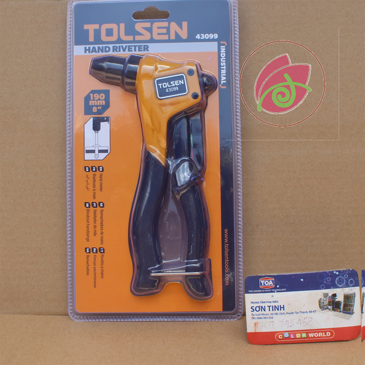 Kềm bấm rive tolsen 43099 , kìm rút đinh chính hãng