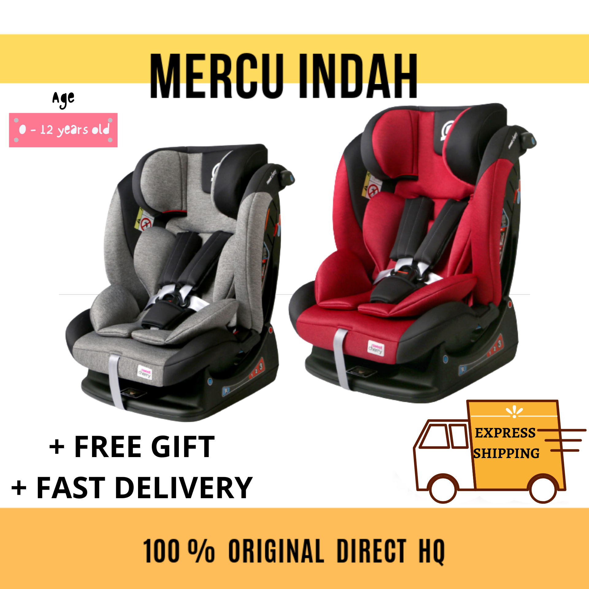 Harga car outlet seat sweet cherry