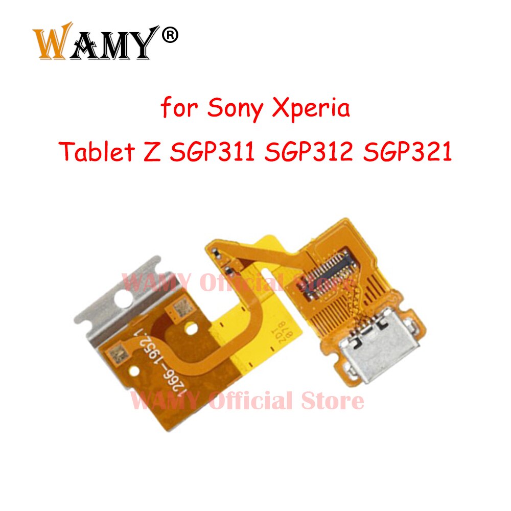 Original new usb dock charging connector port flex for sony xperia tablet z sgp311 sgp312 sgp321