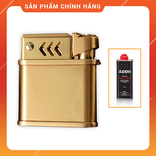 Vỏ Hộp Quẹt Bật Lửa Chief CF219 Thiết Kế Cổ Điển Sang Trọng - Dùng Xăng Bấc Đá Cao Cấp (KHÔNG XĂNG KHÔNG GAS)