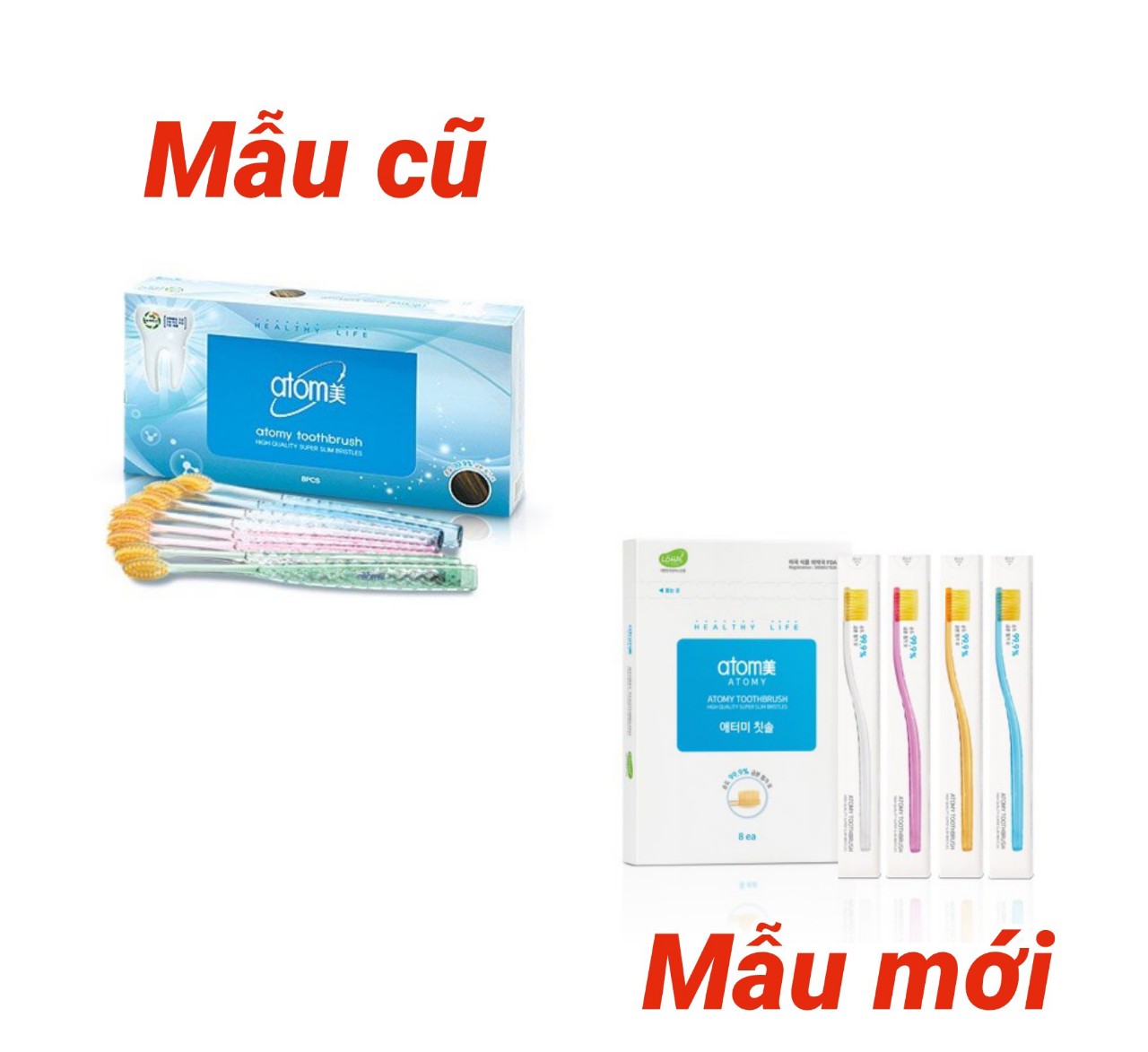 [HCM]Bàn chảy đánh răng Atomy Toothbrush/ 1 Cây