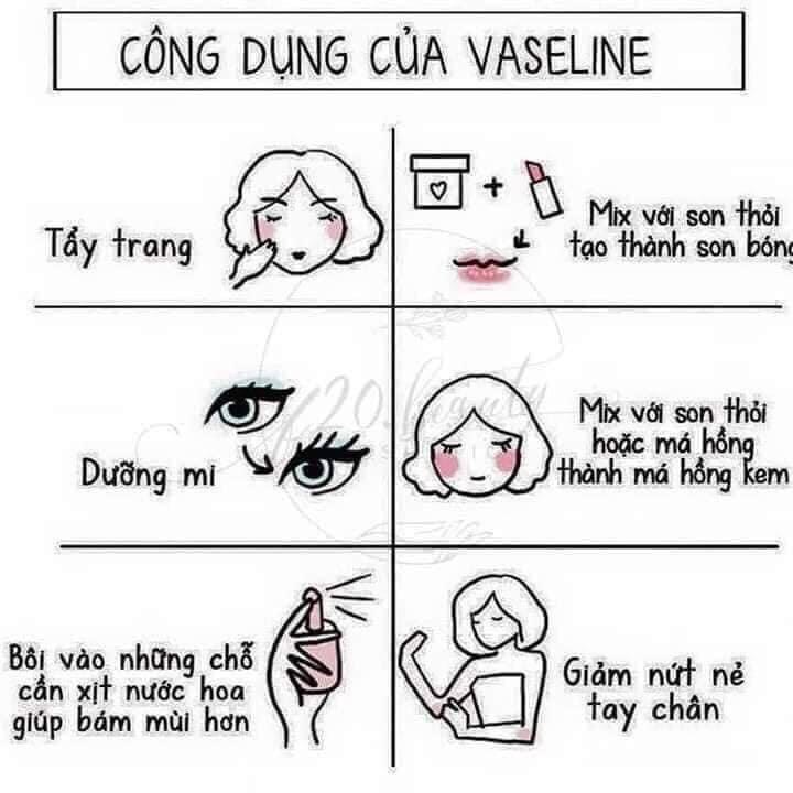 [Siêu Rẻ] Sáp Dưỡng ẩm Môi Vaseline Mỹ 49g