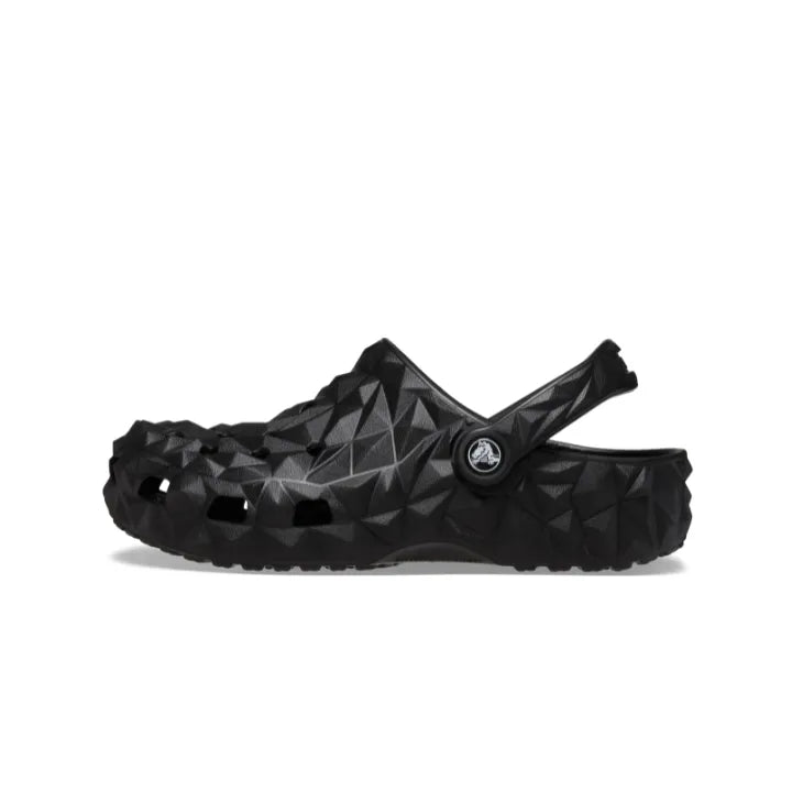 Giày Clog Unisex Crocs Classic Geometric - Black - 209563-001