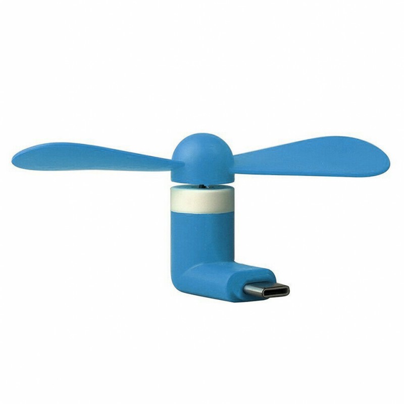 1 pc portable micro usb fan / type c mini fan / electric cell phone cooling fan