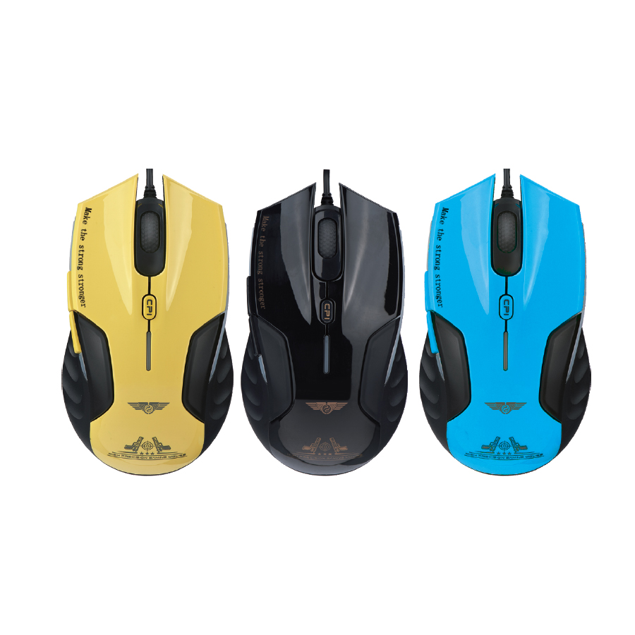 Chuột Gaming Newmen G7+ (Màu Vàng/ Xanh/ Đen) - Hàng  BH 2 Năm